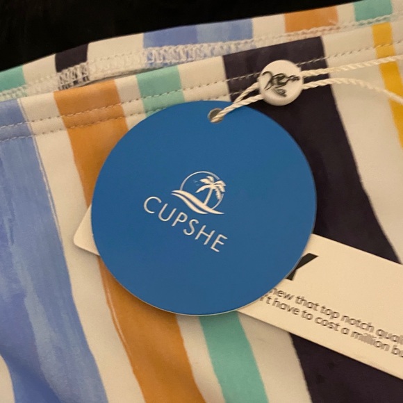 Cupshe Vibrant Striped Bikini Bottom - Picture 2 of 4